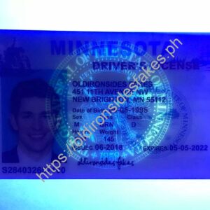 Minnesota Driver License (Old MN)