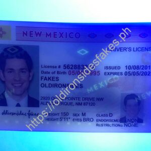 New Mexico Driver License (NM)