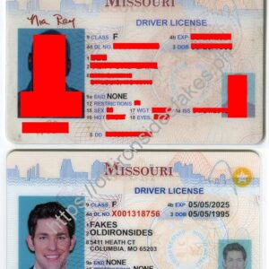 Missouri Driver License (Old MO O21)